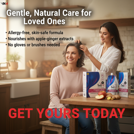 ING V Hair Color 100% Original - Ammonia Free-Allergy Free - 1000ml