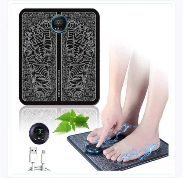 Ems Foot Massager black in color