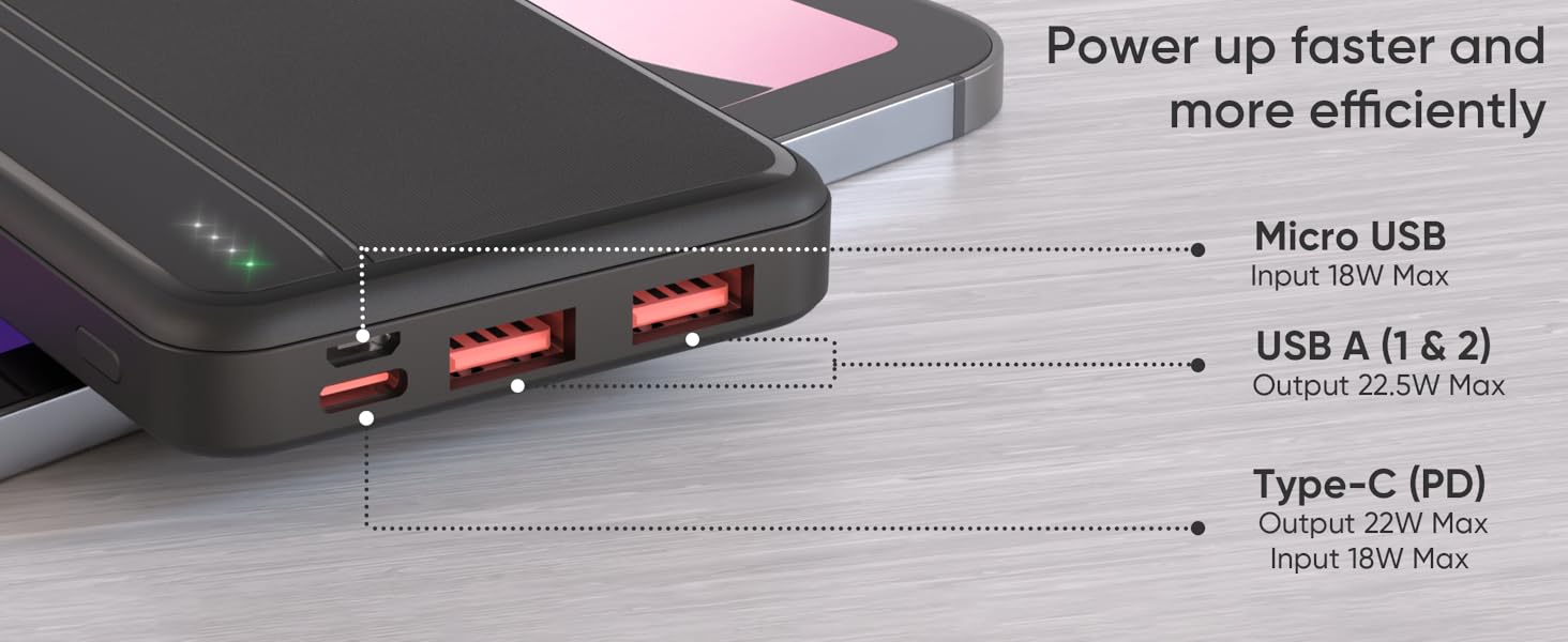 30000mAh Fast Charging Power Bank