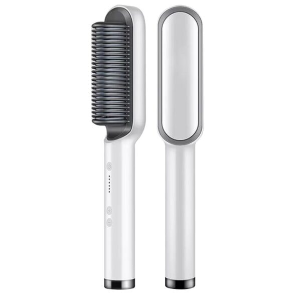 Hair Straightener Iron Brush