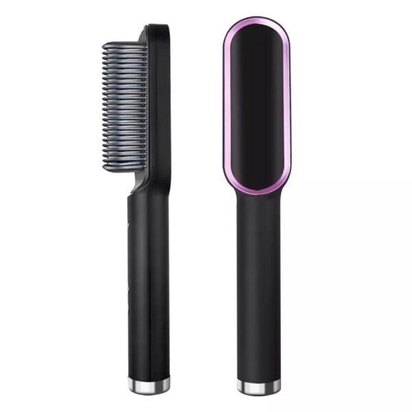 Hair Straightener Iron Brush