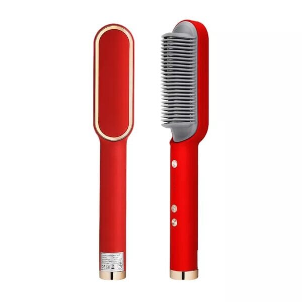 Hair Straightener Iron Brush