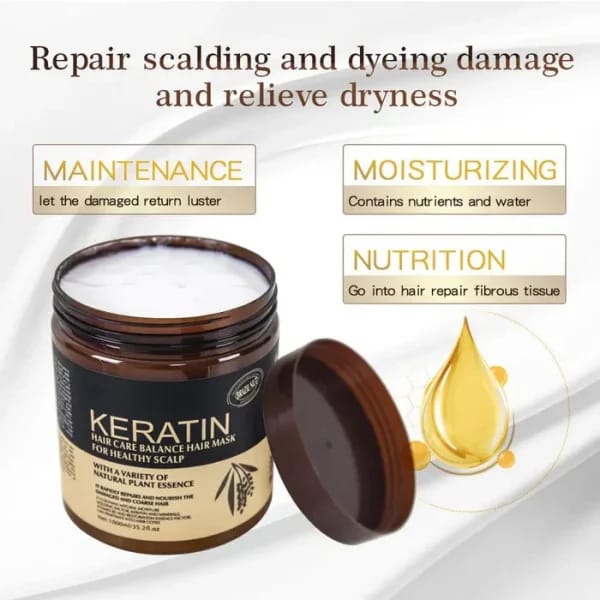 Keratin Hair Care Balance Hair Mask– (500ml)